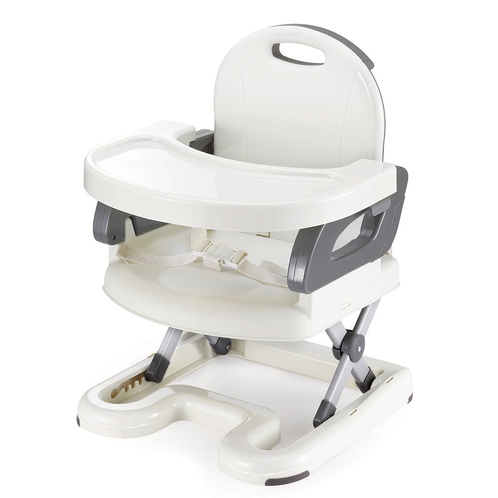 Mastela 2-in-1 Fold Up Adjustable Booster Seat | Portable Infant Feeding Chair with Removable Tray | Toddler Booster for Dining Table | Birth to 3 Years (6m+) | Compact Travel Fold - MINIMEE KIDS