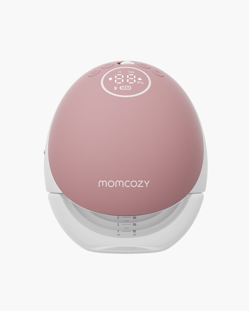 Momcozy Mobile Flow Hands-Free Breast Pump - M9 App Controlled Single Pump | Cozy Red | Portable & Wearable Breastfeeding Solution