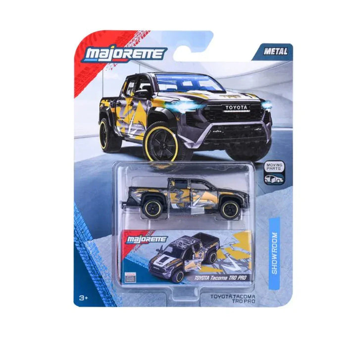 Majorette Showroom Deluxe Die-Cast Car Collection – Premium Metal Collectible Cars with Moving Parts | Assorted Licensed Models | Rubber Tires | Collector Box | 3+ Years