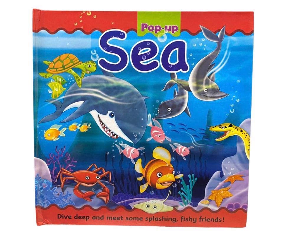 Pop-Up Sea Book for Kids – Interactive Underwater Adventure with 3D Pop-Up Pages