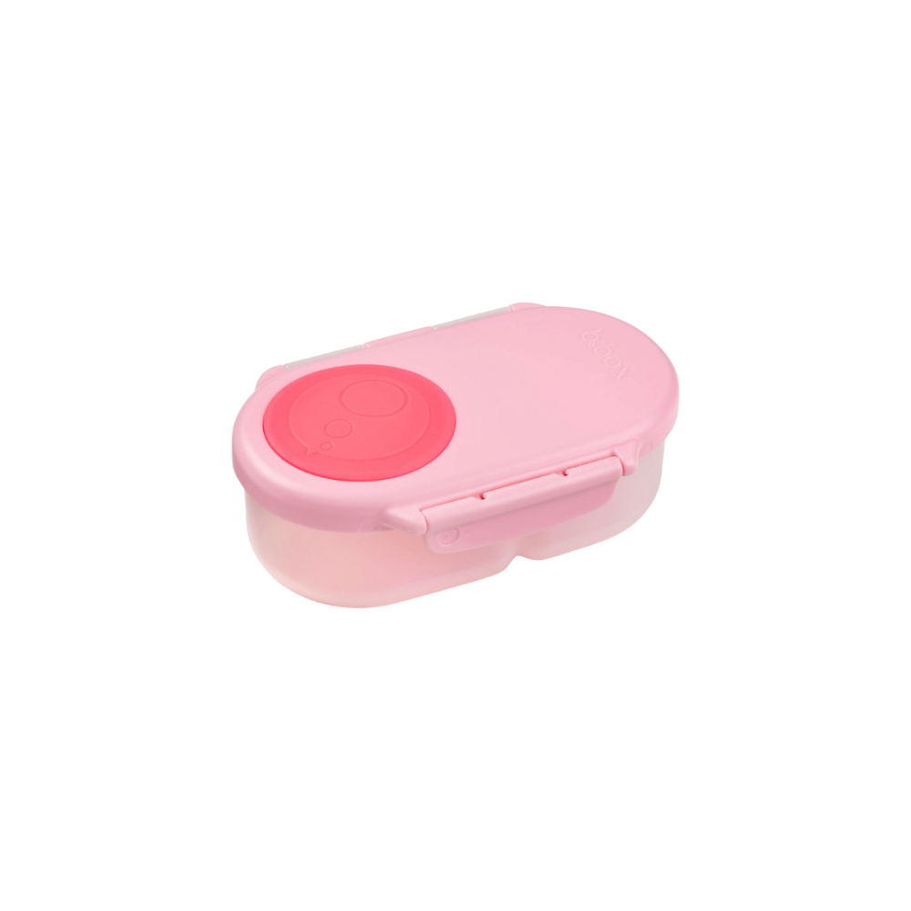 b.box Snackbox 350ml | Leak-Proof Toddler Snack Container with Flexi Whole Fruit Holder | 12m+ Travel & School Friendly | BPA-Free, Microwave & Freezer Safe - MINIMEE KIDS