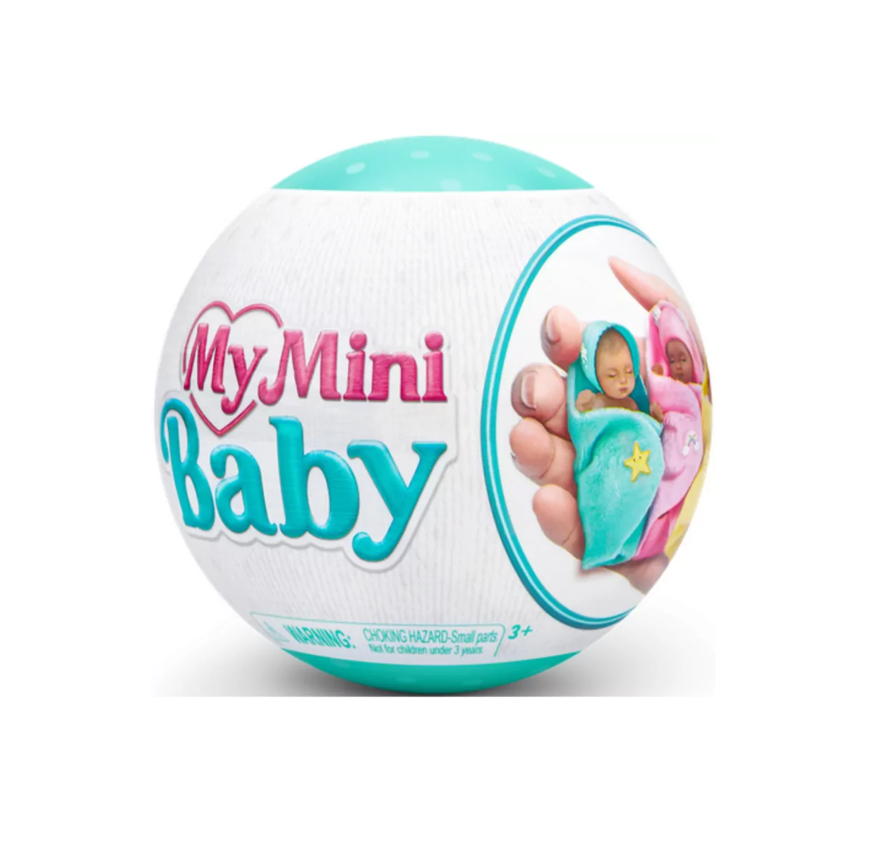 Zuru 5 Surprise My Mini Baby Series 1 | Mystery Capsule with 5 Surprises | Collectible Ultra-Realistic Miniature Baby Doll & Playset for Kids 3+