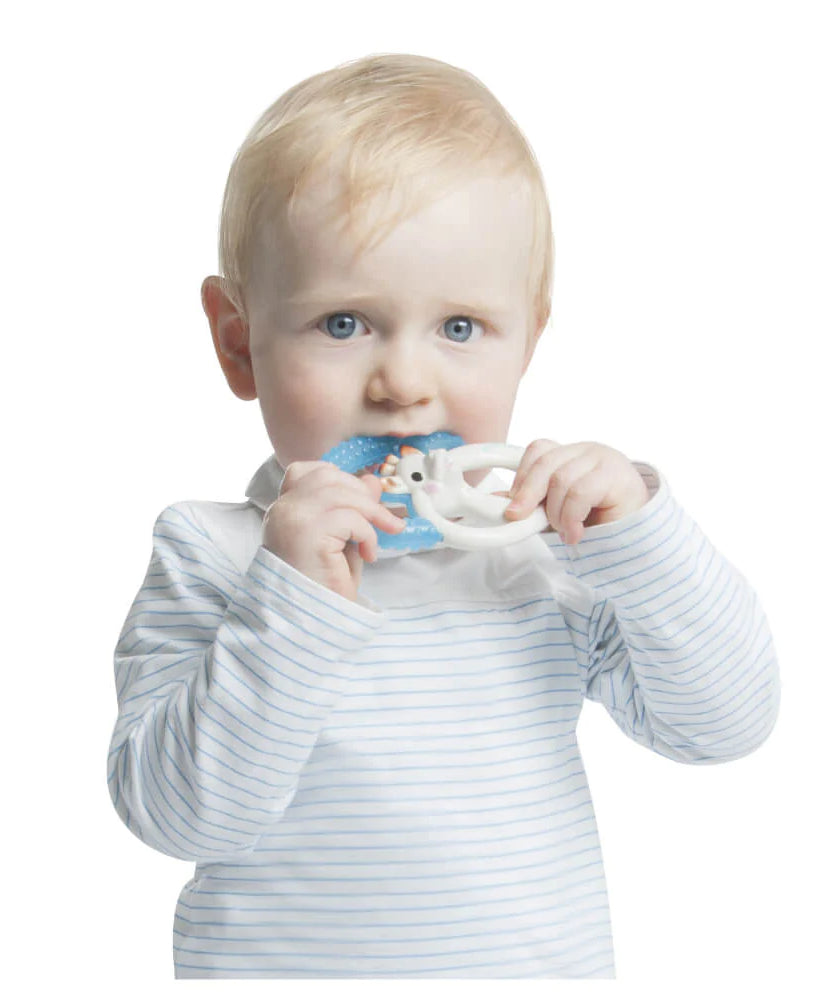 Sophie La Girafe Cooling Teething Ring teether for infants 3+ Months - MINIMEE KIDS