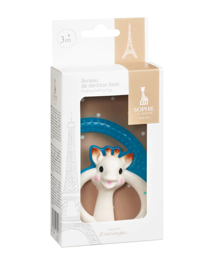 Sophie La Girafe Cooling Teething Ring teether for infants 3+ Months - MINIMEE KIDS