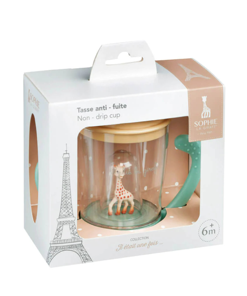 Sophie La Girafe Non-Drip Cup Mascotte Non-Spill Baby Cup for 6+ Months - MINIMEE KIDS