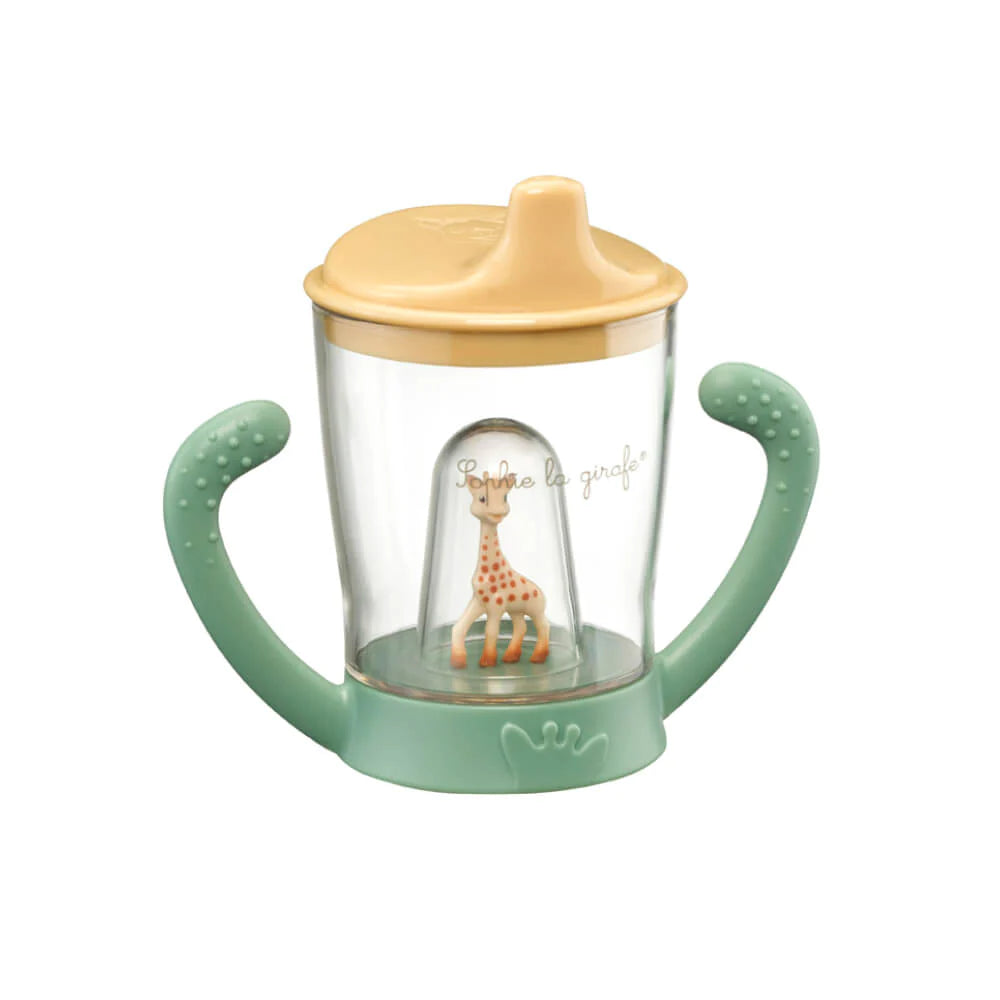 Sophie La Girafe Non-Drip Cup Mascotte Non-Spill Baby Cup for 6+ Months - MINIMEE KIDS