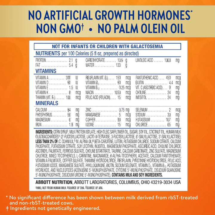 Similac 360 Total Care Sensitive Infant Formula | Gentle Nutrition for Fussiness, Gas & Lactose Sensitivity | For Baby's First Year (0-12 Months), 1.13kg