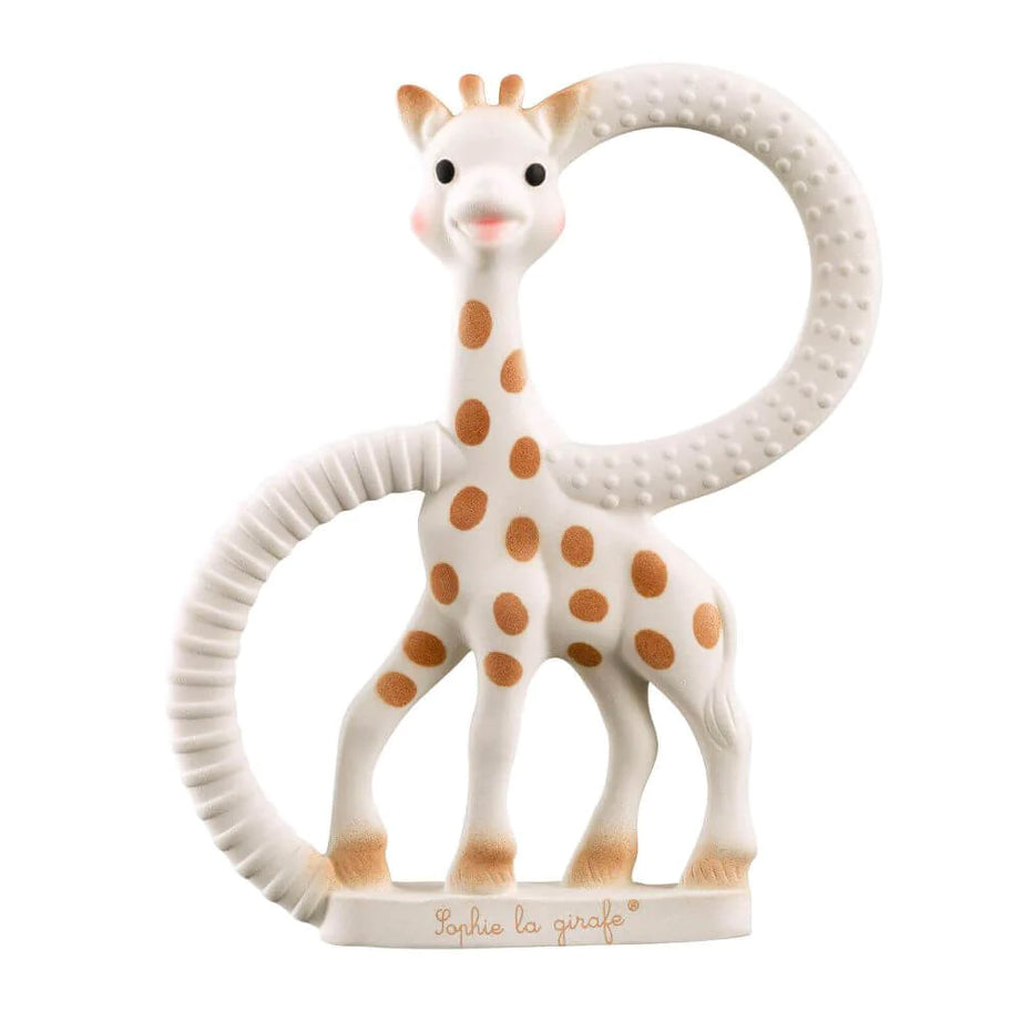 Sophie La Girafe So'pure Teething Ring Teether for Infants 0+ Months - MINIMEE KIDS