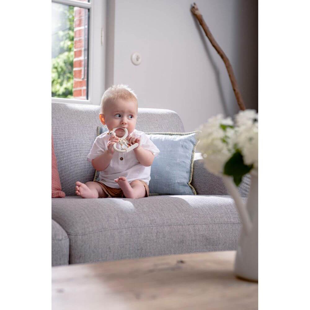 Sophie La Girafe So'pure Teething Ring Teether for Infants 0+ Months - MINIMEE KIDS