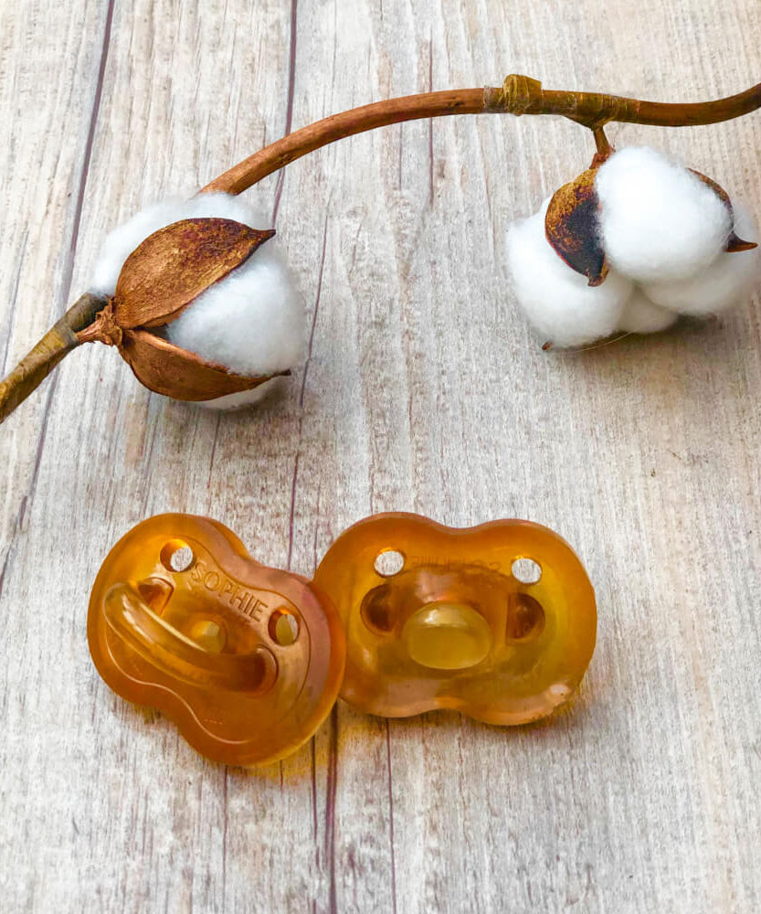 Sophie La Girafe So’pure Natural rubber pacifier for 0-6 & 6-18 Months - MINIMEE KIDS