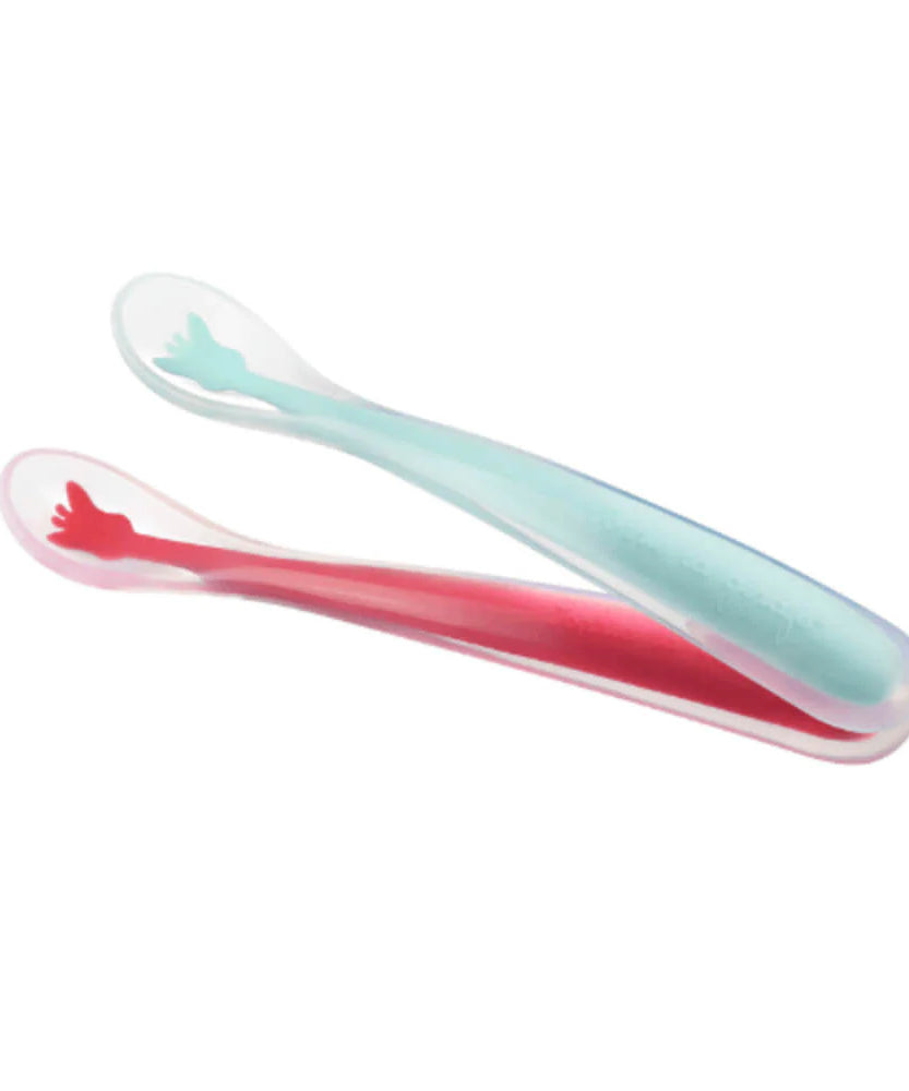 Sophie La Girafe Soft silicon spoons - Pack of 2 - MINIMEE KIDS