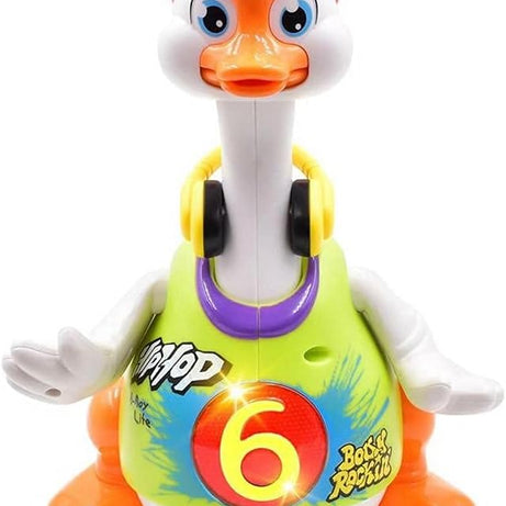 Hola Dancing & Swinging Goose With Music & Lights Toy for Kids - MINIMEE KIDS