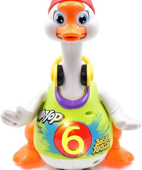 Hola Dancing & Swinging Goose With Music & Lights Toy for Kids - MINIMEE KIDS