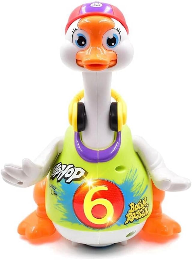 Hola Dancing & Swinging Goose With Music & Lights Toy for Kids - MINIMEE KIDS