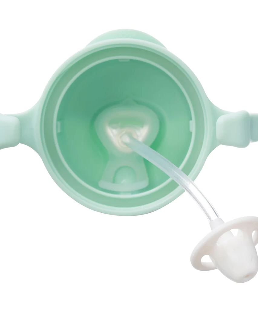 B.BOX Unique Weighted Straw Sippy Cup for 6-12 months kids | 240ml - MINIMEE KIDS