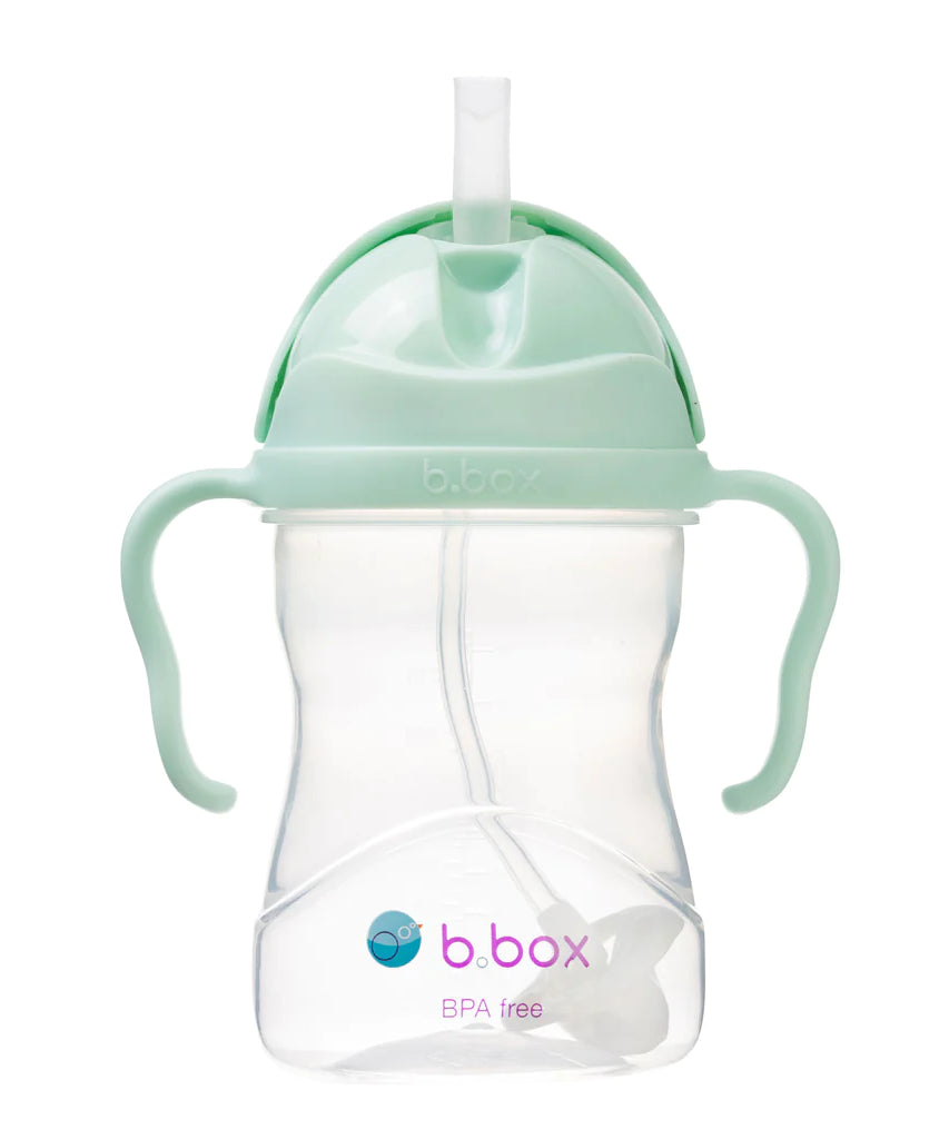 B.BOX Unique Weighted Straw Sippy Cup for 6-12 months kids | 240ml - MINIMEE KIDS