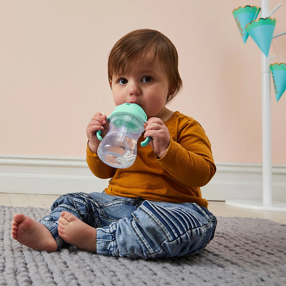 B.BOX Unique Weighted Straw Sippy Cup for 6-12 months kids | 240ml - MINIMEE KIDS