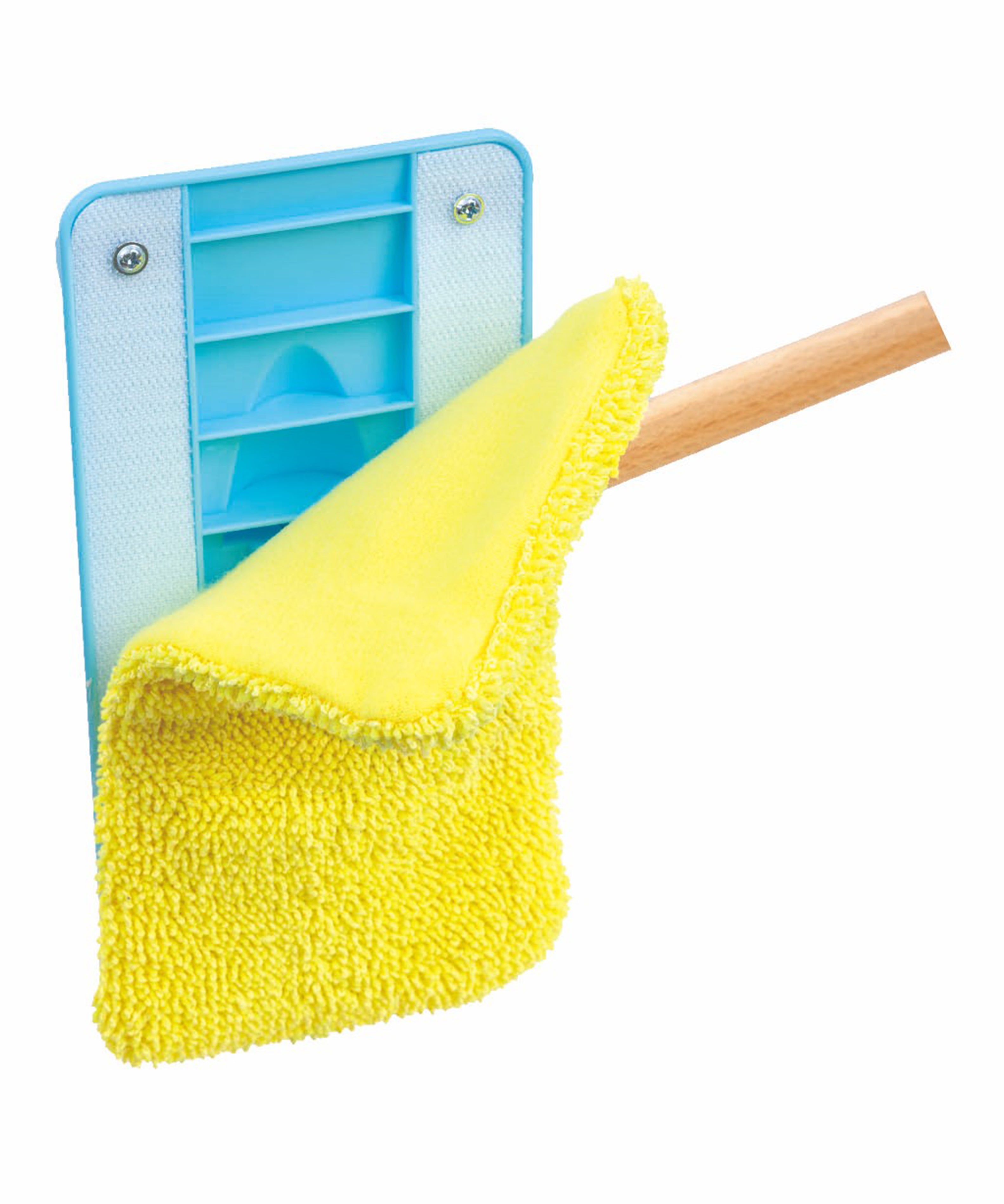 Hape Clean Up Broom Set - 6-Piece Pretend Cleaning Kit for Kids Aged 3–8 | Realistic Mop, Broom, Dustpan & More for Role Play Fun & Life Skills