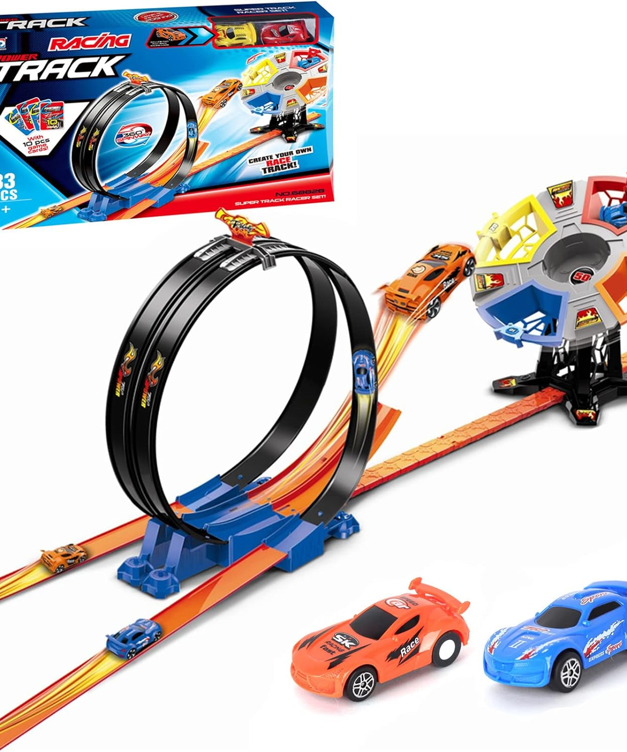 Tengleader Racing Power Track Set of 33 Pieces - MINIMEE KIDS