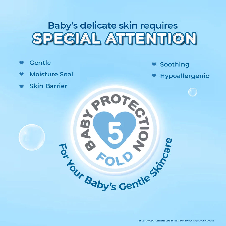 Cetaphil Baby Mild Bar Soap for Sensitive Skin – Gentle Daily Cleanser with Shea Butter & Glycerin (75g & 100g)