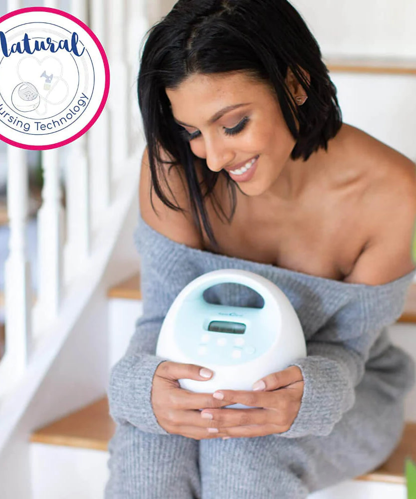 Spectra S1 Plus Portable Electric Breast Pump for Comfortable and Efficient Milk Expression with rechargeable battery - MINIMEE KIDS