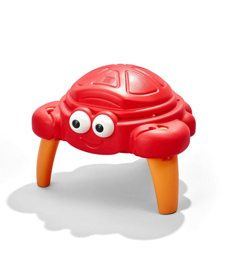 Step2 Crabbie Sand Table for Kids – Outdoor Crab-Themed Sensory Play Table with Lid & Accessories | Holds Up to 25 lbs Sand | Ages 1.5+ Years - MINIMEE KIDS