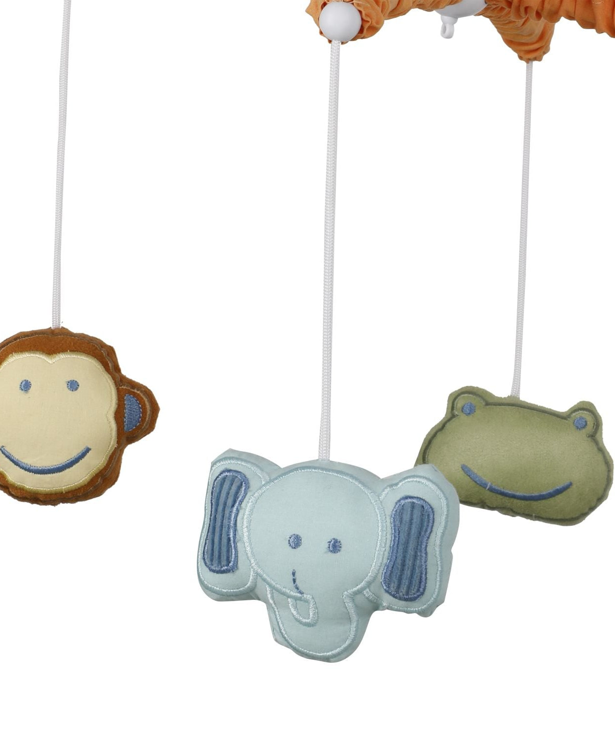 Abracadabra Musical Mobile - Head & Tail for Cribs & Cots | Soothing Wind-Up Music Box for Babies | 0–18 Months | Stimulates Senses & Encourages Peaceful Sleep | Easy to Attach, No Batteries Needed