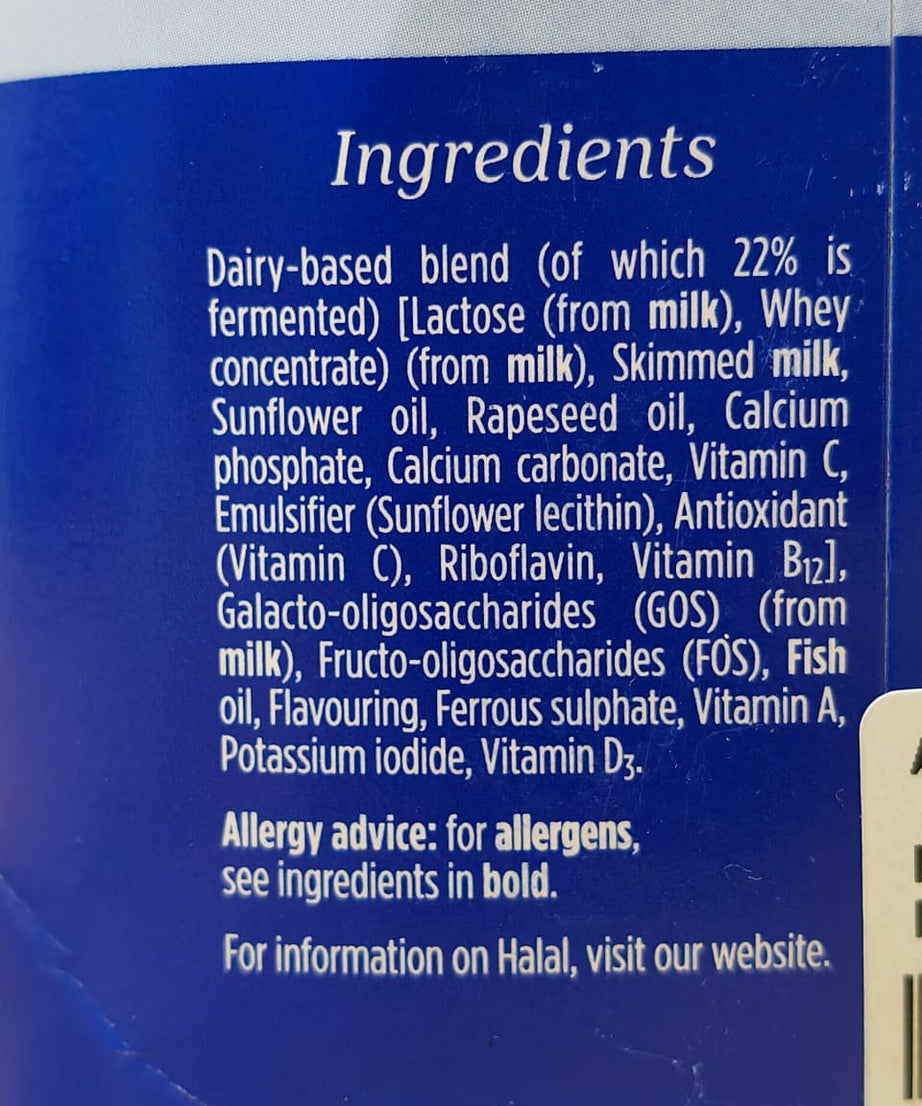 Aptamil Toddler Milk Stage 4 Vanilla Flavour 800g (2–3 Years) | Fortified Milk Drink with Vitamins A, C, D, Iron, Calcium, GOS/FOS Fibre | No Palm Oil | Imported from Ireland