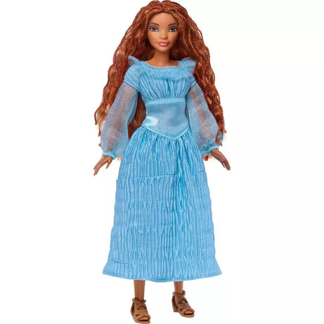 Disney The Little Mermaid Ariel on Land Doll – Poseable with Removable Dress, Shoes & Long Red Hair for Styling Fun – Perfect Gift for Ages 3 and Up