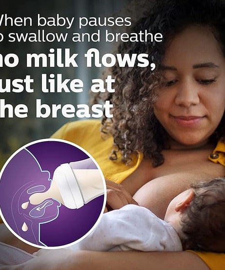 Philips Avent Natural Response Teat for 6+ Months | Flow 5 Teats (2-Pack) | SCY965/02 - MINIMEE KIDS