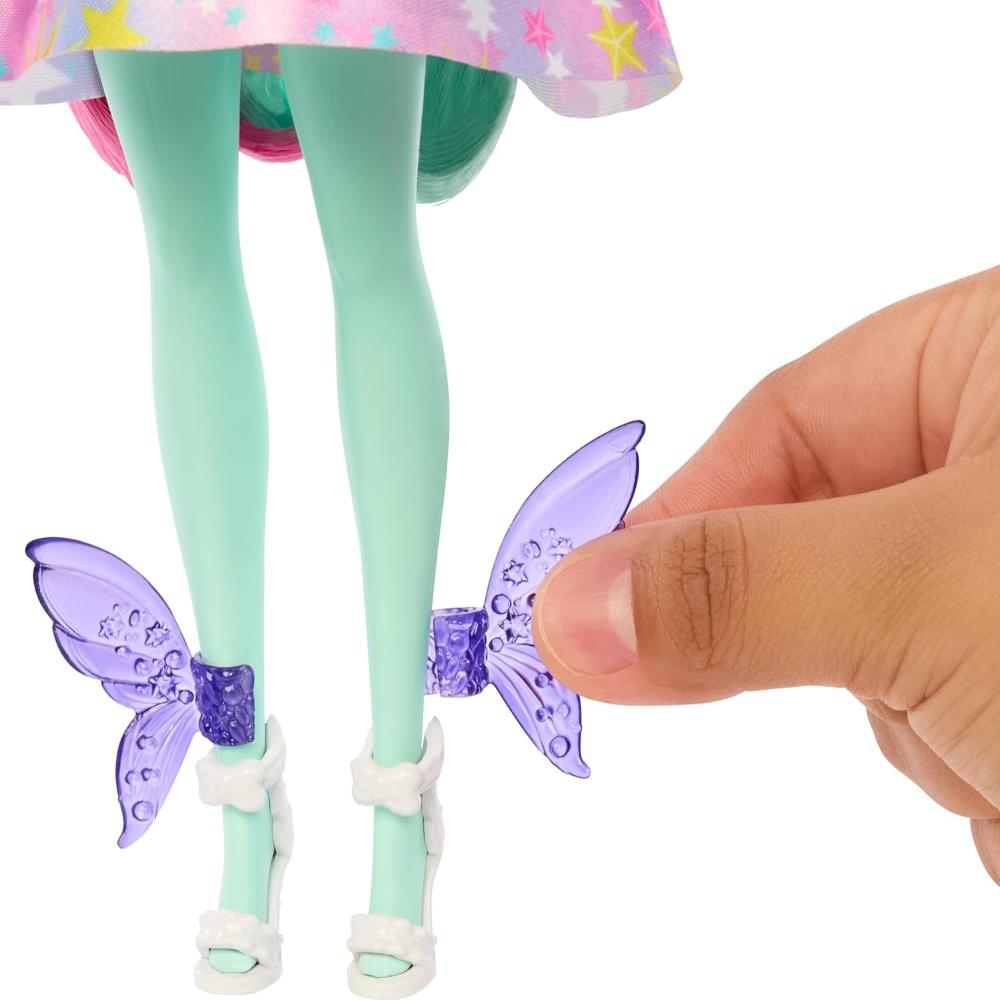 Barbie A Touch Of Magic The Glyph Doll with Fantasy Outfit, Ombre Bodice & Pet Duck – Includes Wing Accessories & Comb – Magical Gift for Kids 3+ Years | JCW50 - MINIMEE KIDS