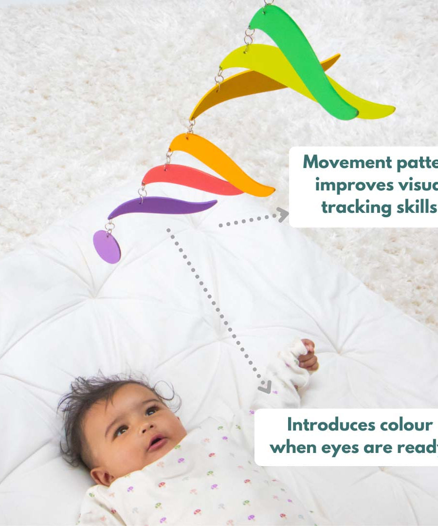 Curious Cub Play & Learn Montessori Kit | Level 1 for 0-3 Months | 9 Engaging Sensory & Developmental Toys for Newborns | High Contrast, Auditory & Motor Skill-Boosting Playset | Made in India - MINIMEE KIDS
