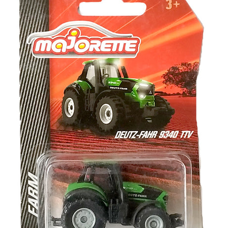 Majorette Farm Tractor Die-Cast Vehicle Set - 5 Variants | 2022 Edition | Realistic Farm Machinery | Metal & Plastic Construction | Collectible Agricultural Vehicles
