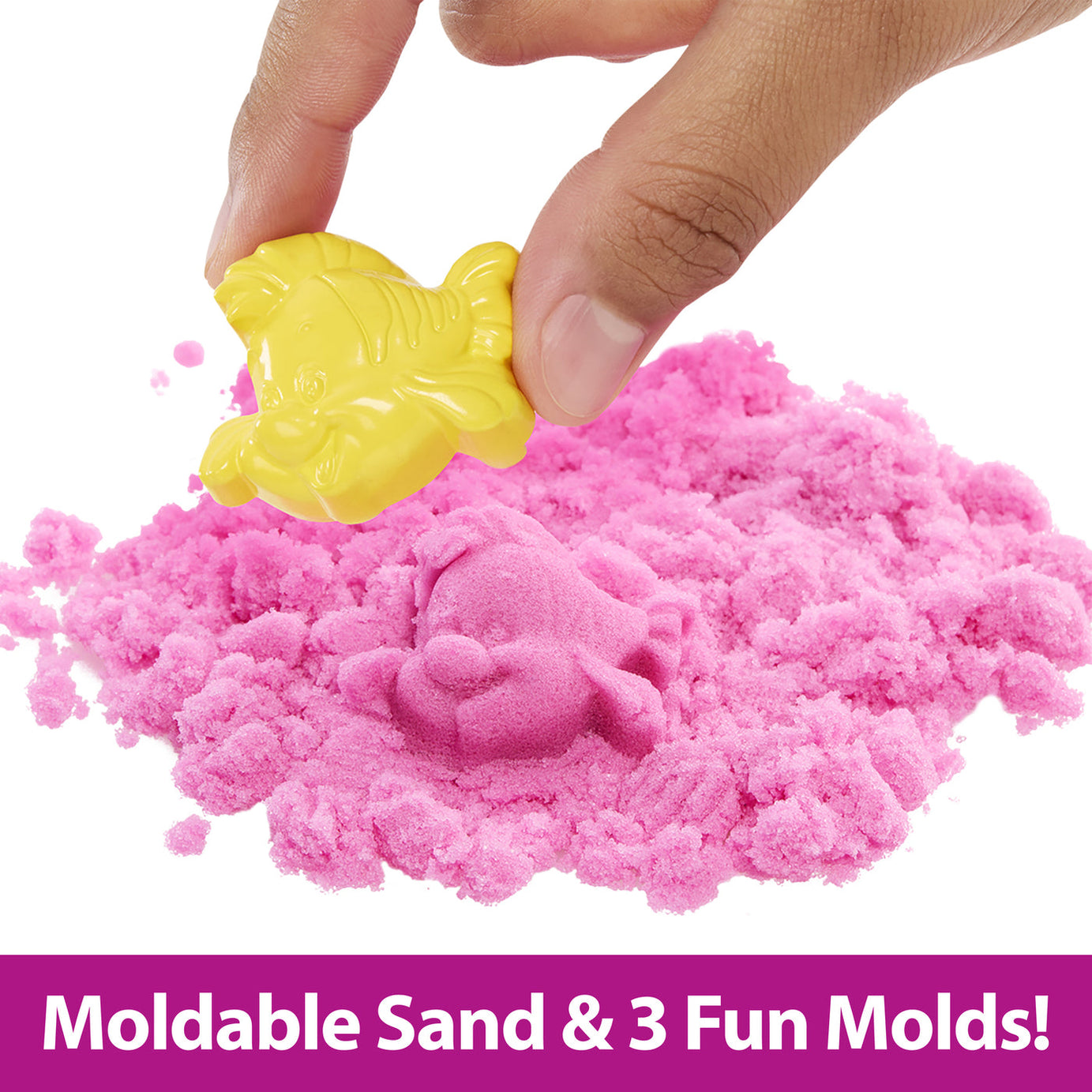 Disney Princess Swim and Sand Ariel Doll – Little Barbie Mermaid Toy with Shell Pool, Moldable Sand, Sand Molds & 5 Accessories for Kids 3+ Years