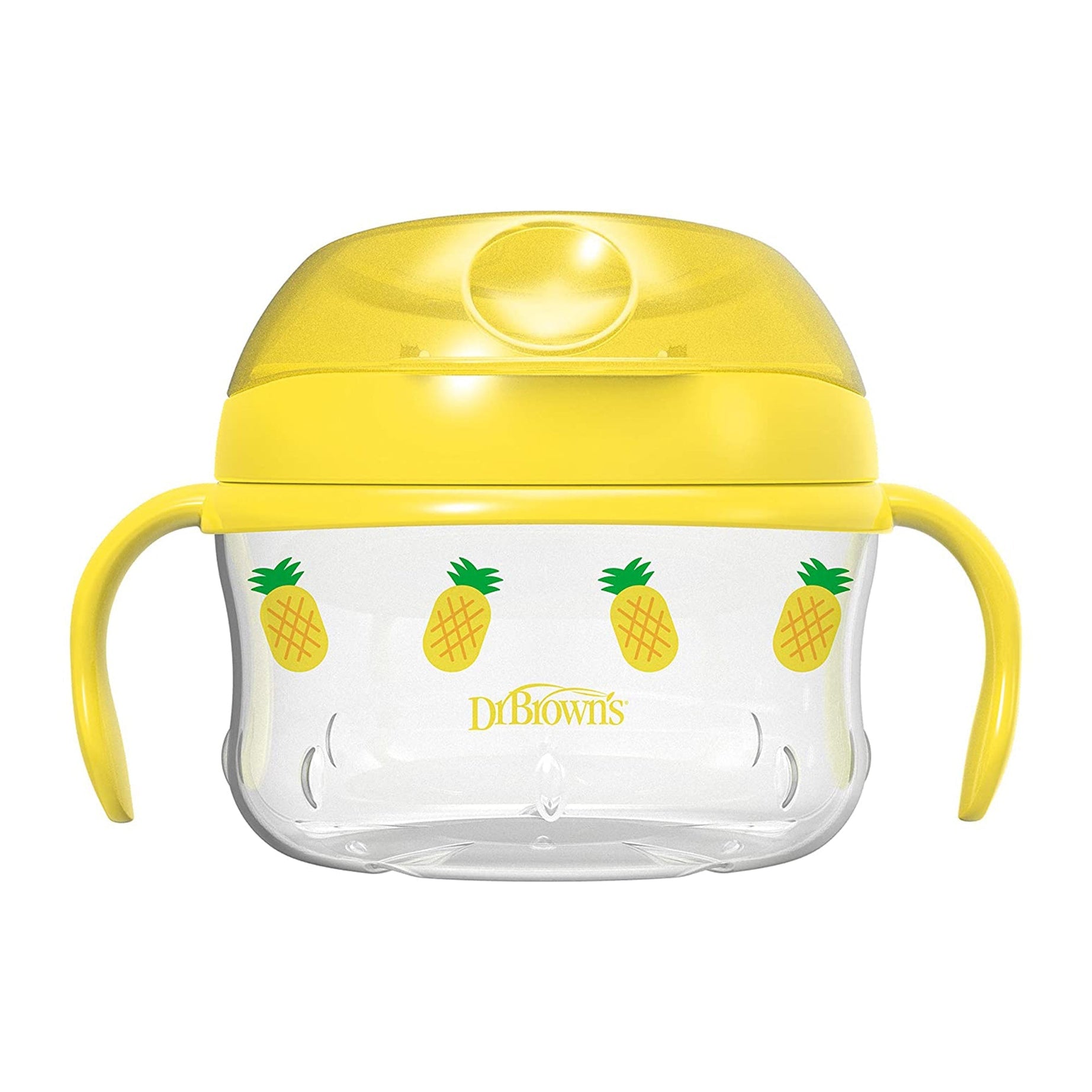 Dr Brown's Snack Cup with lid & removeable handles for 9+ Months