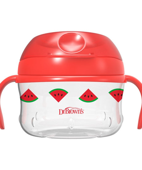 Dr Brown's Snack Cup with lid & removeable handles for 9+ Months