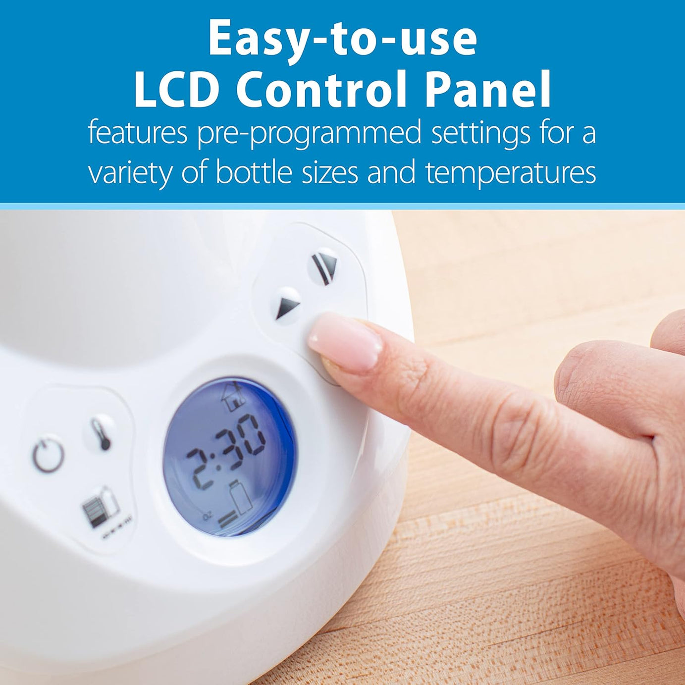 Dr Brown's Natural Flow Deluxe Bottle Warmer and Sterilizer for bootles, parts & Soothers