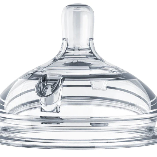 Comotomo Replacement Silicone Nipple with 3 Holes Fast Flow for 6-9 Months - Pack of 2 Teats - MINIMEE KIDS