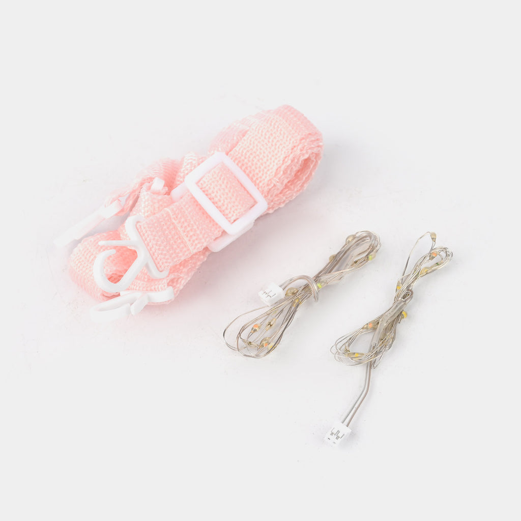 Flapping Bee Fairy Wings with Lights & Music – Motion-Activated Flying Bee Toy for Kids, Safe Non-Toxic, Interactive & Imaginative Play, Portable Gift (Box 9"x15")