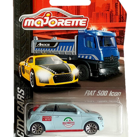 Majorette City Cars Assortment (6 Models) | Officially Licensed Die-Cast Metal Toy Vehicles with Suspension for Kids & Collectors Aged 3+