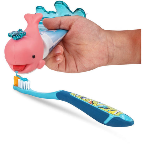 Flipper Whale Toothpaste Squirter Multicolor Age- 3 Years & Above (Color May Vary)