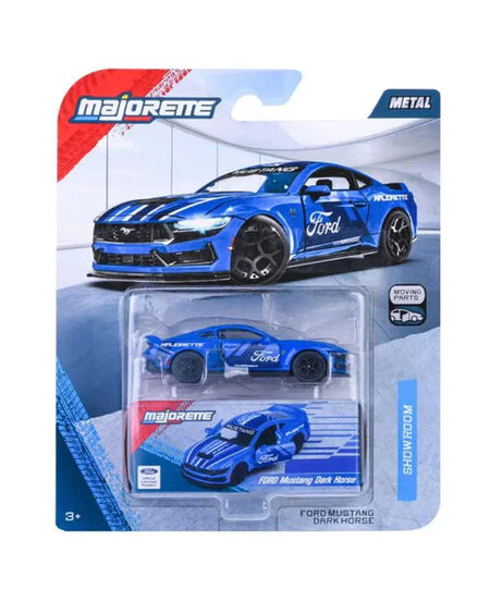 Majorette Showroom Deluxe Die-Cast Car Collection – Premium Metal Collectible Cars with Moving Parts | Assorted Licensed Models | Rubber Tires | Collector Box | 3+ Years