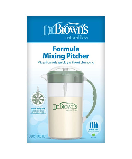 Dr. Brown’s Natural Flow Formula Mixing Pitcher | Effortless Formula Prep - MINIMEE KIDS