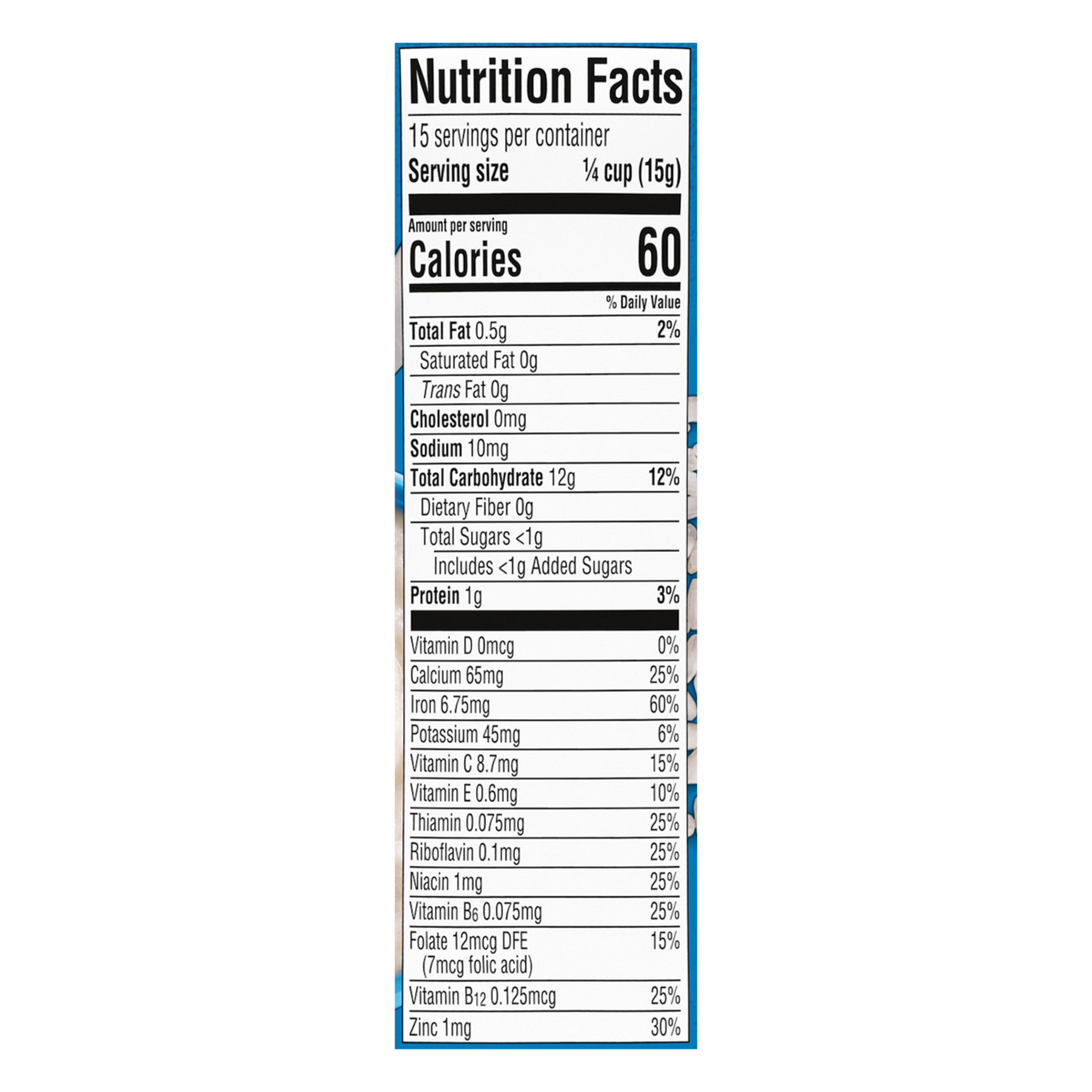 Gerber Single Grain Rice Cereal – Supported Sitter First Foods for 6+ Months – Fortified with Iron, Calcium, Zinc & B Vitamins – Gluten-Free Baby Cereal (227g)