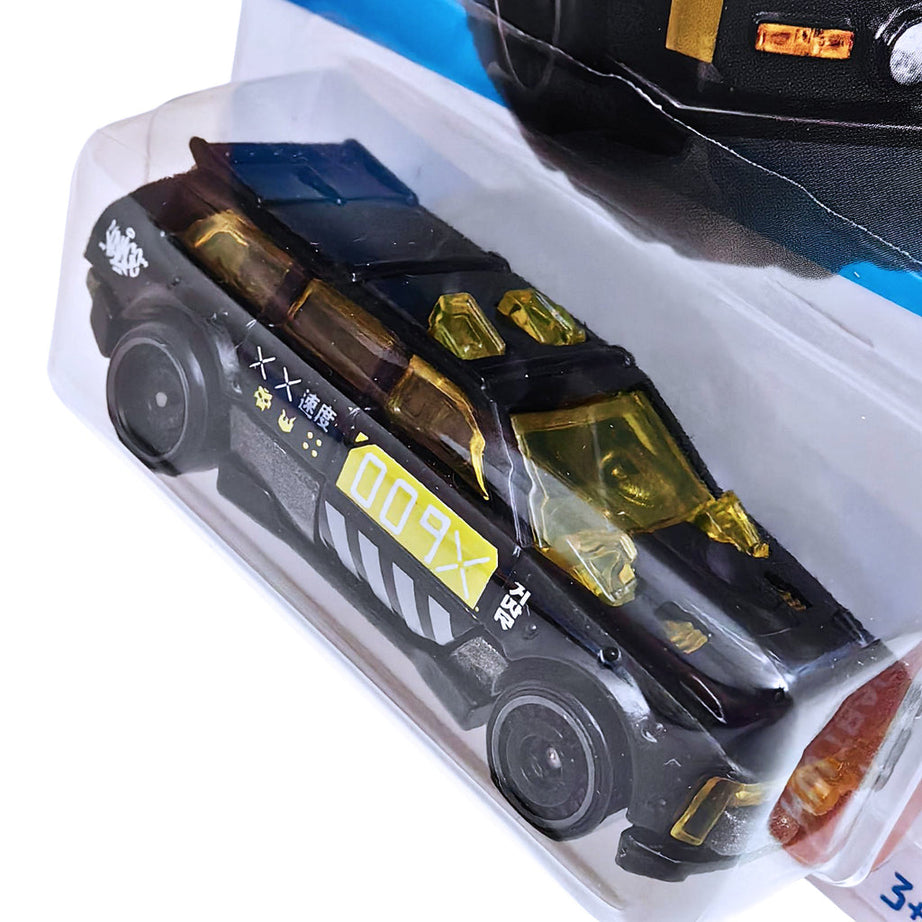 Hot Wheels Track Dwagon Die-Cast Car - HW Track Champs 1:64 Scale | Limited Edition 189/250 | Racing Wagon 4/5 | Black & Gold Graphics