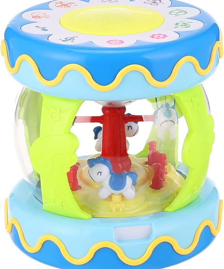 Multi-functional baby musical merry-go-round hand drums toy. - MINIMEE KIDS