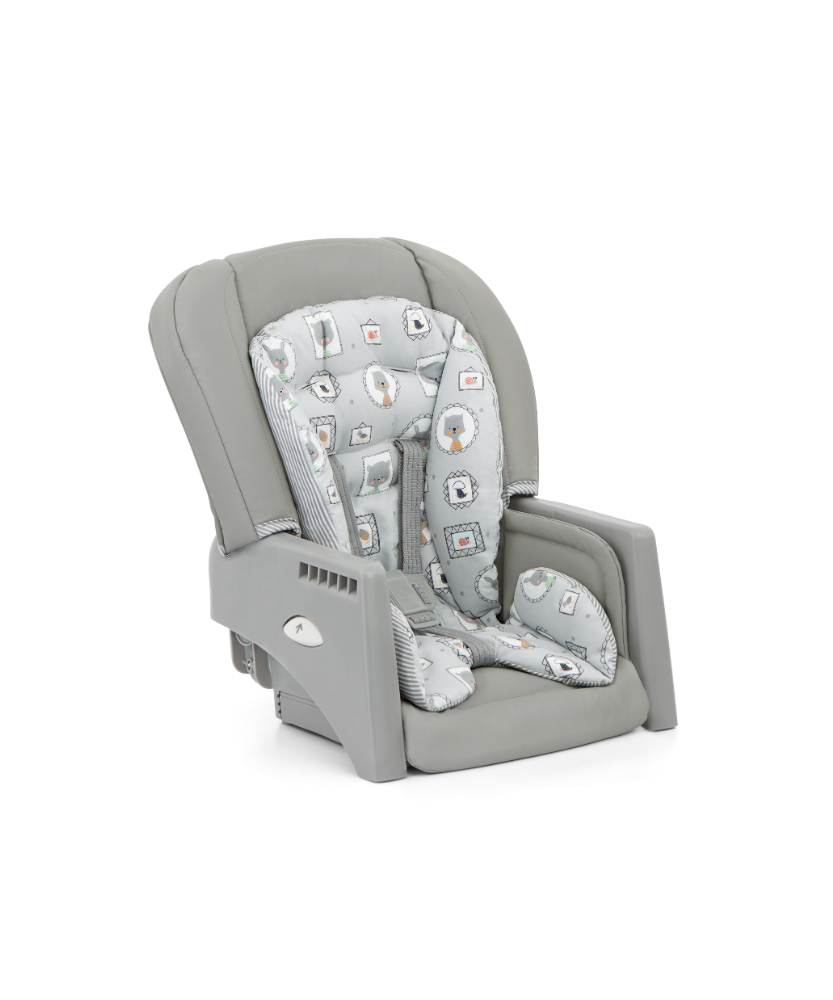 Joie Multiply 6-in-1 Convertible Highchair | Baby to Toddler Booster & Play Table | Adjustable Height & Recline | 6m-6y - Portrait Grey - MINIMEE KIDS
