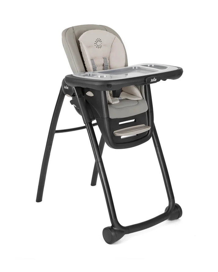 Joie Multiply 6-in-1 Convertible Highchair | Baby to Toddler Booster & Play Table | Adjustable Height & Recline | 6m-6y - Speckled