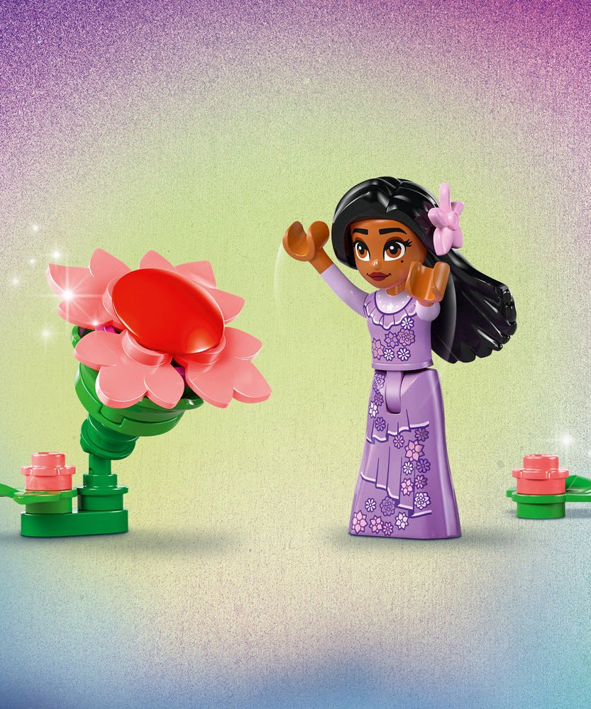 LEGO Disney 43237 Encanto Isabela’s Flowerpot | 641 Pieces | Buildable Play and Display Toy with Hidden Room, Isabela Mini-Doll, Orchid and Cactus LEGO Flowers | Gift for Kids Aged 9+