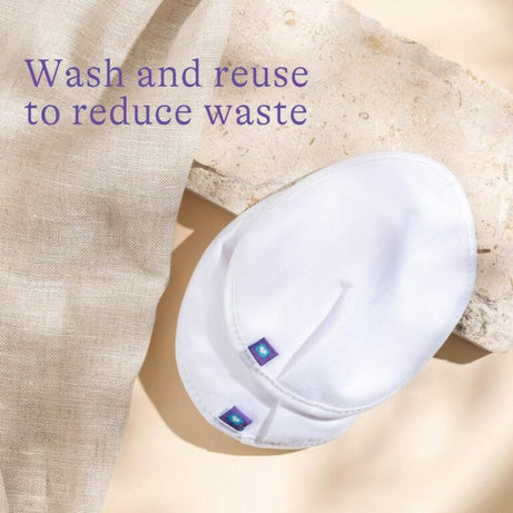 Lansinoh Washable Nursing Pads - Ultra Absorbent, Super-Soft, Eco-Friendly with Non-Slip Edge & Wash Bag